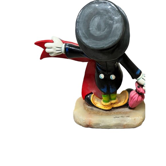 Vintage Walt Disney Gallery Jiminy Cricket Official Conscience Ron Lee 2/750 '99 - Picture 8 of 9